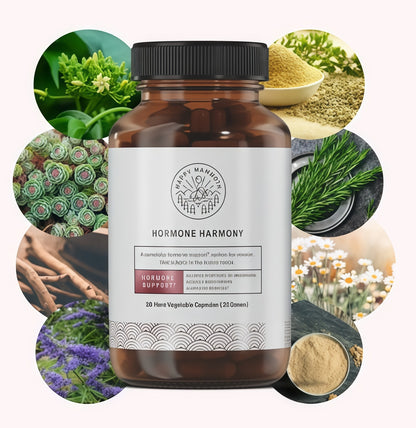 Happy Mammoth Not Available Hormone Harmony Natural Hormonal Support for Women, Relief for Menopause,Perimeno pause,Healthy Hormonal Balance, Hot Flashes.