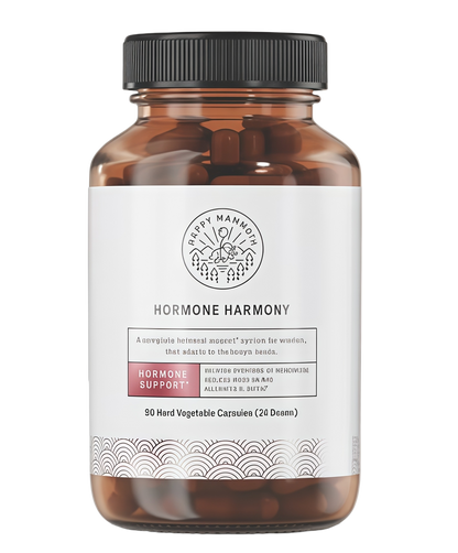 Happy Mammoth Not Available Hormone Harmony Natural Hormonal Support for Women, Relief for Menopause,Perimeno pause,Healthy Hormonal Balance, Hot Flashes.